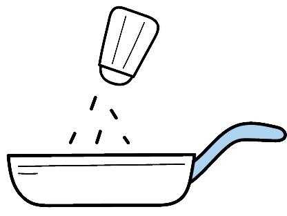 Frying pan illustration