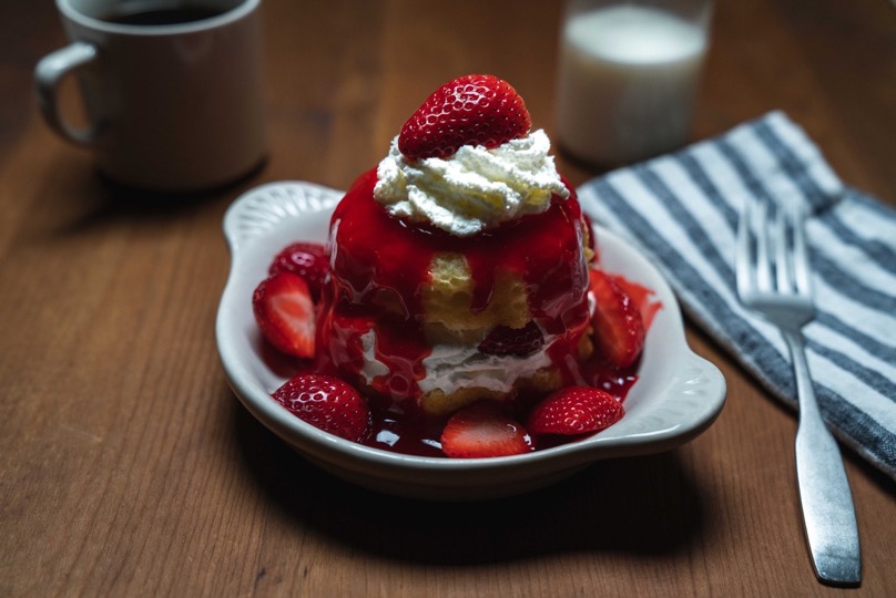 strawberry shortcake dessert