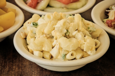side of macaroni salad