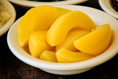 side of peaches