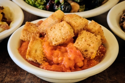 side of escalloped tomatoes