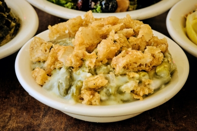 side of green bean casserole
