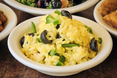sides of holiday rice
